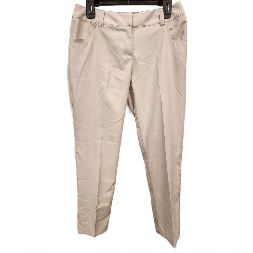 Adidas Women's Climalite beige golf pant size 6